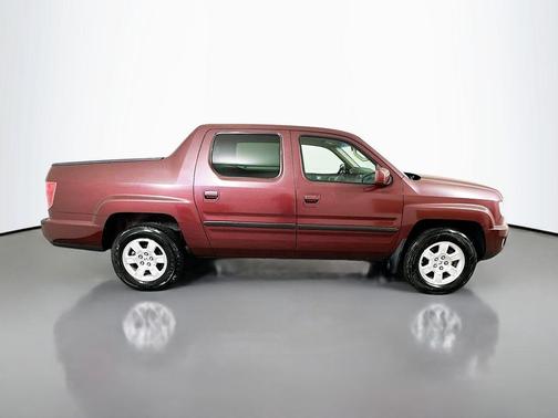 Red 2010 Honda Ridgeline RTS