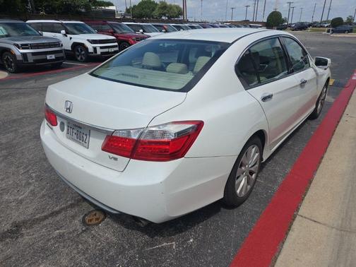 White Orchid 2013 Honda Accord EX-L
