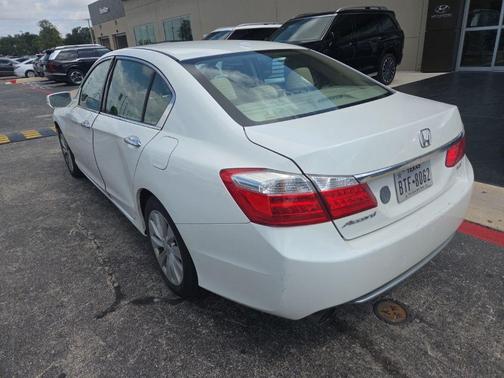 White Orchid 2013 Honda Accord EX-L