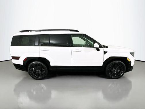 White 2026 Hyundai SANTA FE HEV Calligraphy