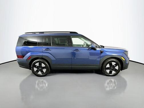 Atlantic Blue 2026 Hyundai SANTA FE HEV SEL