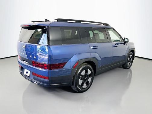 Atlantic Blue 2026 Hyundai SANTA FE HEV SEL