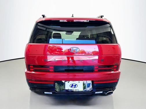 Red 2026 Hyundai SANTA FE Calligraphy
