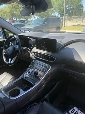 Twilight Black 2021 Hyundai SANTA FE HEV SEL Premium