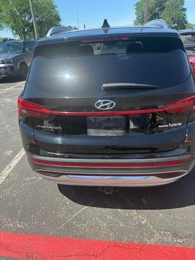 Twilight Black 2021 Hyundai SANTA FE HEV SEL Premium
