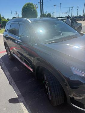 Twilight Black 2021 Hyundai SANTA FE HEV SEL Premium