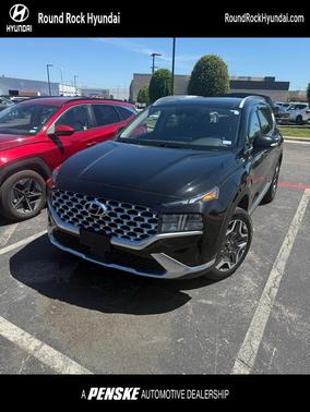 Twilight Black 2021 Hyundai SANTA FE HEV SEL Premium
