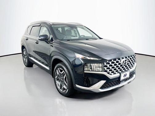 Twilight Black 2021 Hyundai SANTA FE HEV SEL Premium