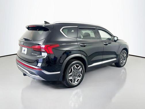 Twilight Black 2021 Hyundai SANTA FE HEV SEL Premium