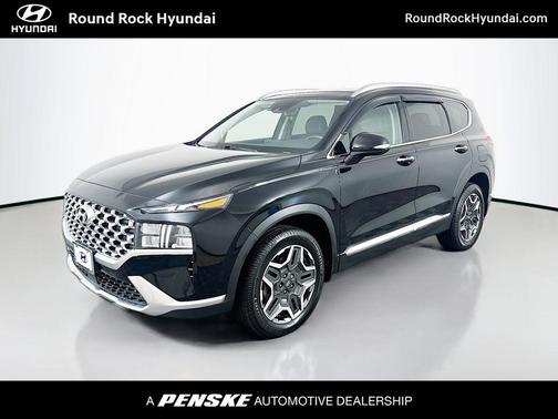Twilight Black 2021 Hyundai SANTA FE HEV SEL Premium