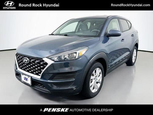 Blue 2021 Hyundai TUCSON SE