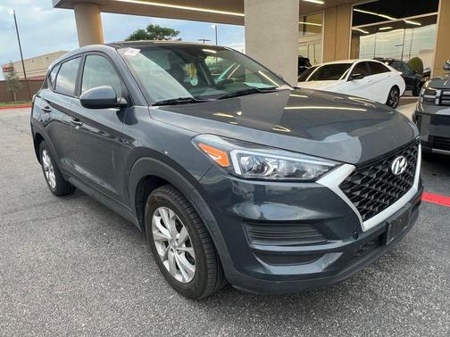Blue 2021 Hyundai TUCSON SE