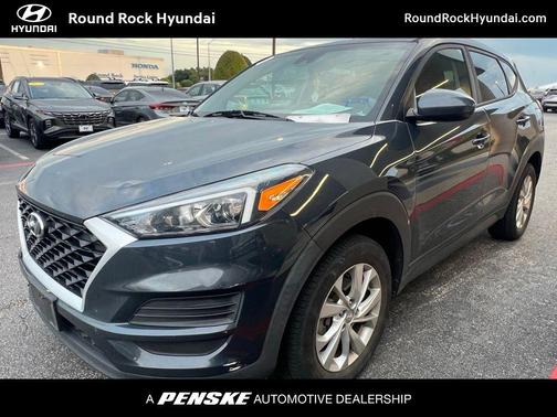 Blue 2021 Hyundai TUCSON SE