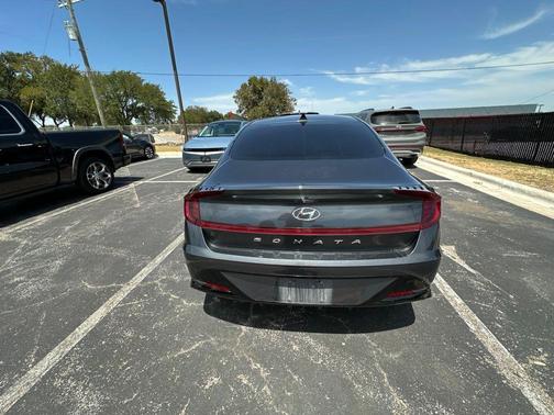 Gray 2022 Hyundai SONATA SEL