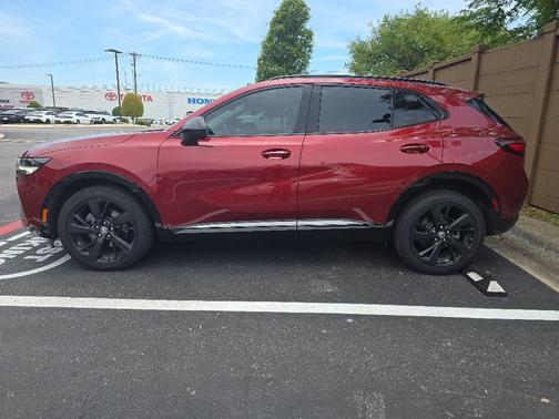 Cinnabar Metallic 2023 Buick Envision Preferred