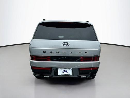 Shimmering Silver 2025 Hyundai SANTA FE HEV Calligraphy
