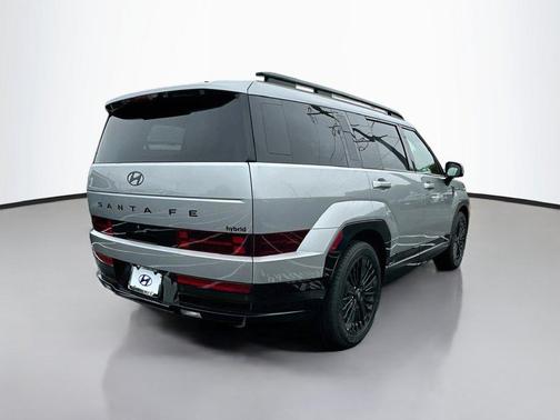 Shimmering Silver 2025 Hyundai SANTA FE HEV Calligraphy