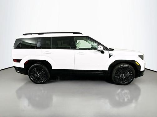 White 2026 Hyundai SANTA FE HEV Calligraphy