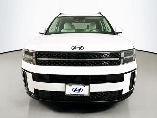 White 2026 Hyundai SANTA FE HEV Calligraphy