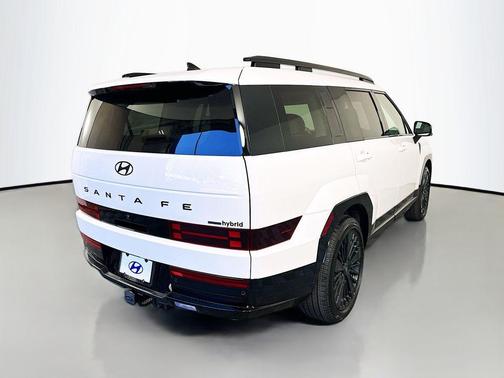 White 2026 Hyundai SANTA FE HEV Calligraphy