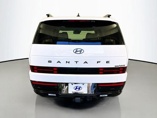 White 2026 Hyundai SANTA FE HEV Calligraphy
