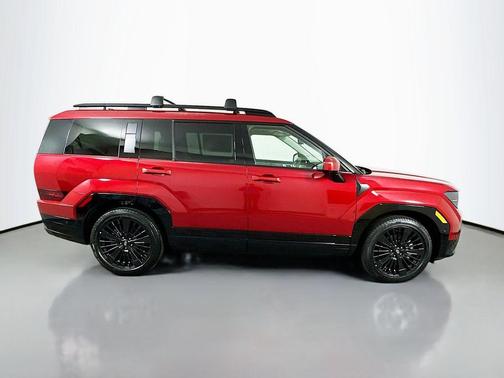 Red 2026 Hyundai SANTA FE HEV Calligraphy