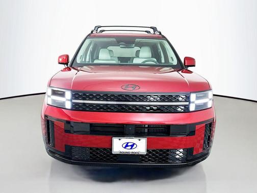 Red 2026 Hyundai SANTA FE HEV Calligraphy