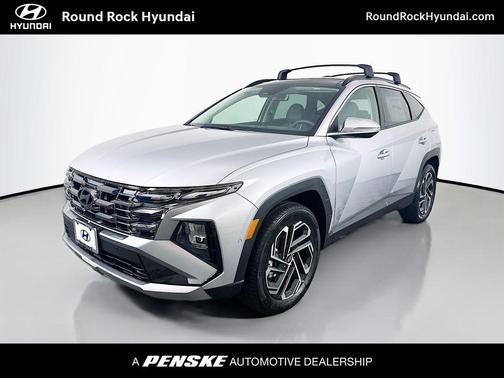 Shimmering Silver 2026 Hyundai TUCSON Hybrid Limited