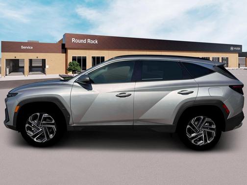 Shimmering Silver 2026 Hyundai TUCSON Hybrid Limited