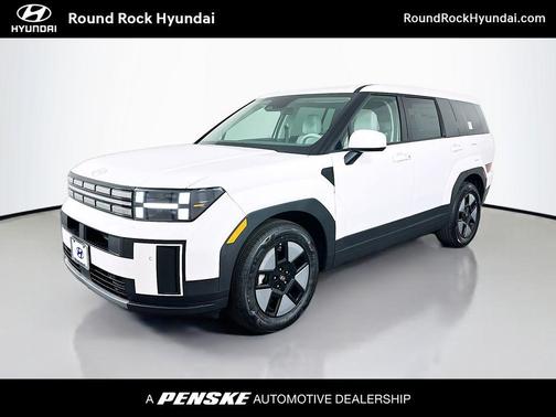 White 2026 Hyundai SANTA FE HEV SE