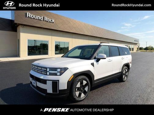 White 2026 Hyundai SANTA FE HEV SE