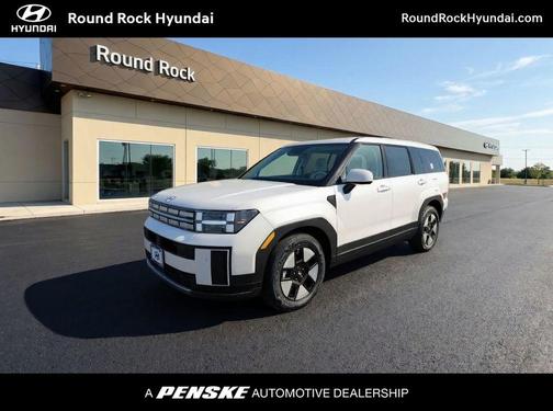 White 2026 Hyundai SANTA FE HEV SE