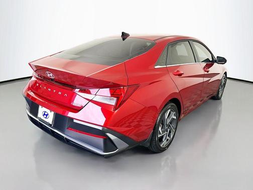 Red 2025 Hyundai ELANTRA Limited
