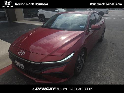 Red 2025 Hyundai ELANTRA Limited
