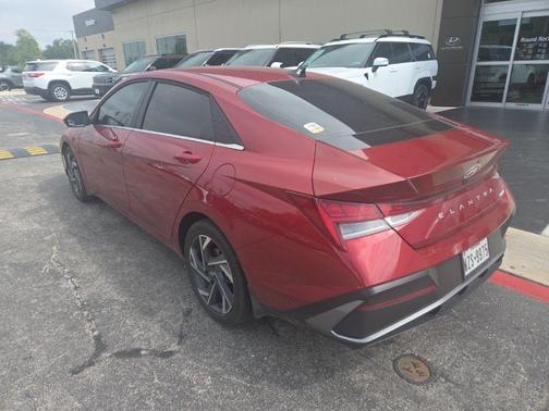 Red 2025 Hyundai ELANTRA Limited