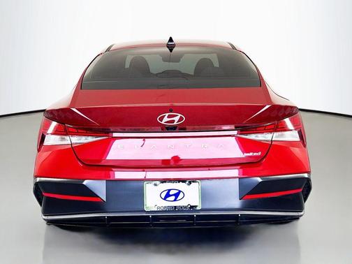 Red 2025 Hyundai ELANTRA Limited