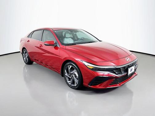 Red 2025 Hyundai ELANTRA Limited