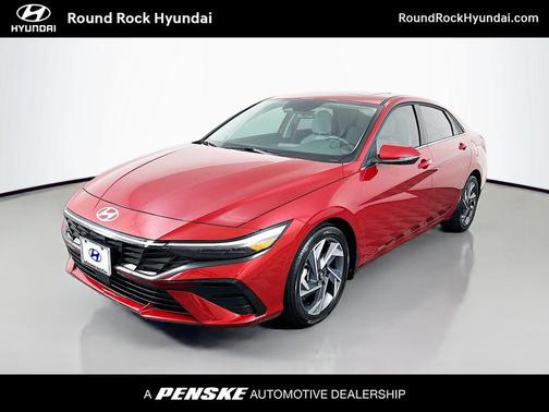 Red 2025 Hyundai ELANTRA Limited