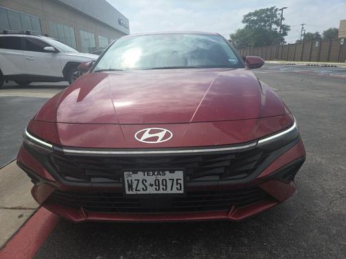 Red 2025 Hyundai ELANTRA Limited