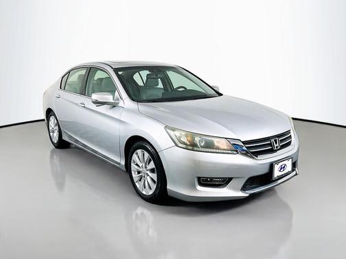 Alabaster Silver Metallic 2013 Honda Accord EX-L
