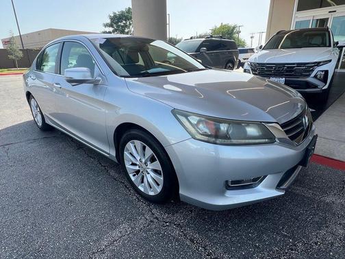 Alabaster Silver Metallic 2013 Honda Accord EX-L