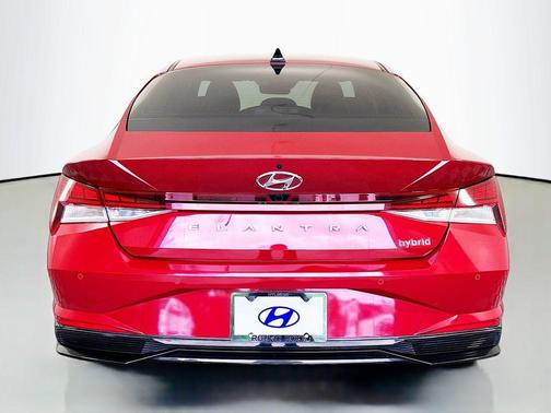 Scarlet Red 2023 Hyundai ELANTRA HEV Limited