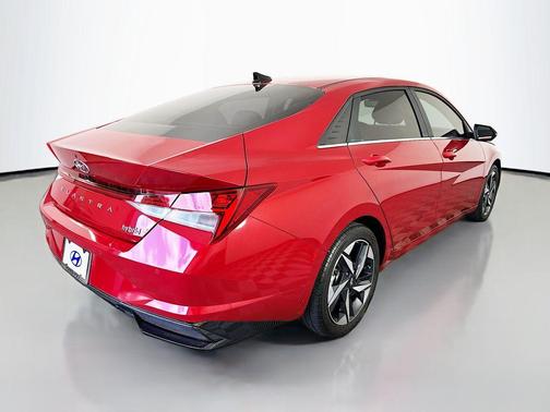 Scarlet Red 2023 Hyundai ELANTRA HEV Limited