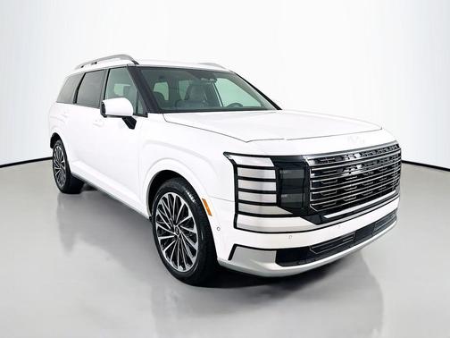 White Pearl 2026 Hyundai Palisade Hybrid Calligraphy