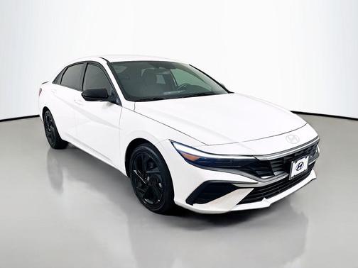 White 2025 Hyundai ELANTRA HEV SEL