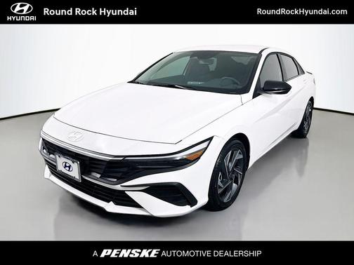 White 2025 Hyundai ELANTRA HEV SEL