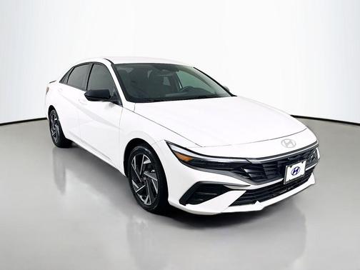White 2025 Hyundai ELANTRA HEV SEL