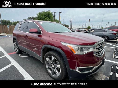 Crimson Red 2017 GMC Acadia SLT-2