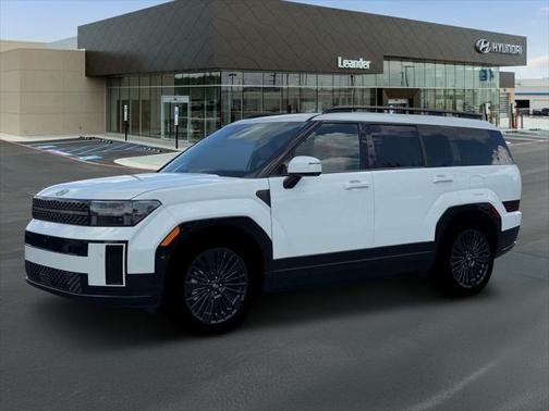White 2026 Hyundai SANTA FE HEV Calligraphy
