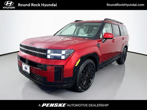 Red 2026 Hyundai SANTA FE Calligraphy